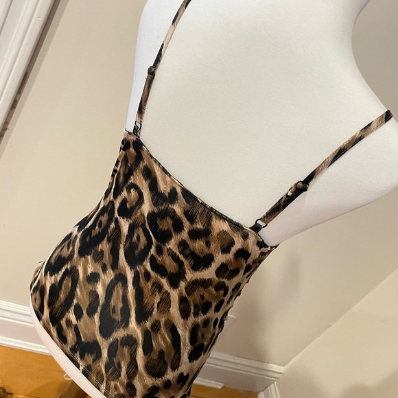 Leopard Front Braided Ruffle Top - Picture 13 of 13